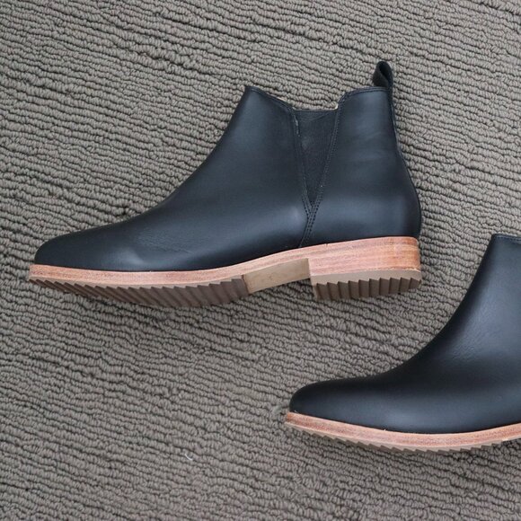 NISOLO Everyday Chelsea Boot - Black Size 7.5 NWOT - Picture 3 of 11
